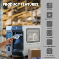 Zebra ZT411 Direct Thermal Industrial Label Printer – 203 DPI - Image 4
