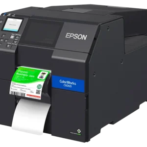 Epson ColorWorks CW‑C6000P Gloss Label Printer with Peel-and-Present