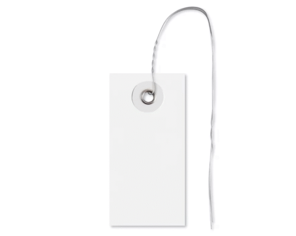 Uline White Tyvek® Tags