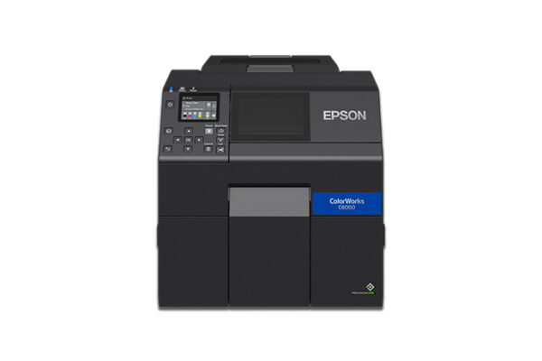 Epson ColorWorks C6000A 4″ Gloss Color Label Printer with Auto Cutter
