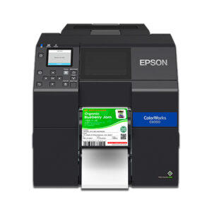 Epson ColorWorks C6000P 4-Inch Matte Color Label Printer with Peeler + Label Boost Software