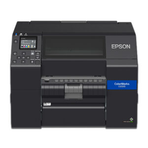 Epson ColorWorks CW‑C6500P 8″ Gloss Color Label Printer w/ Peel‑and‑Present