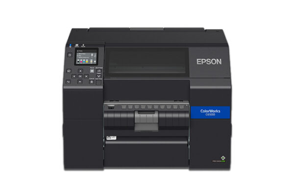 Epson ColorWorks CW‑C6500P 8″ Gloss Color Label Printer w/ Peel‑and‑Present